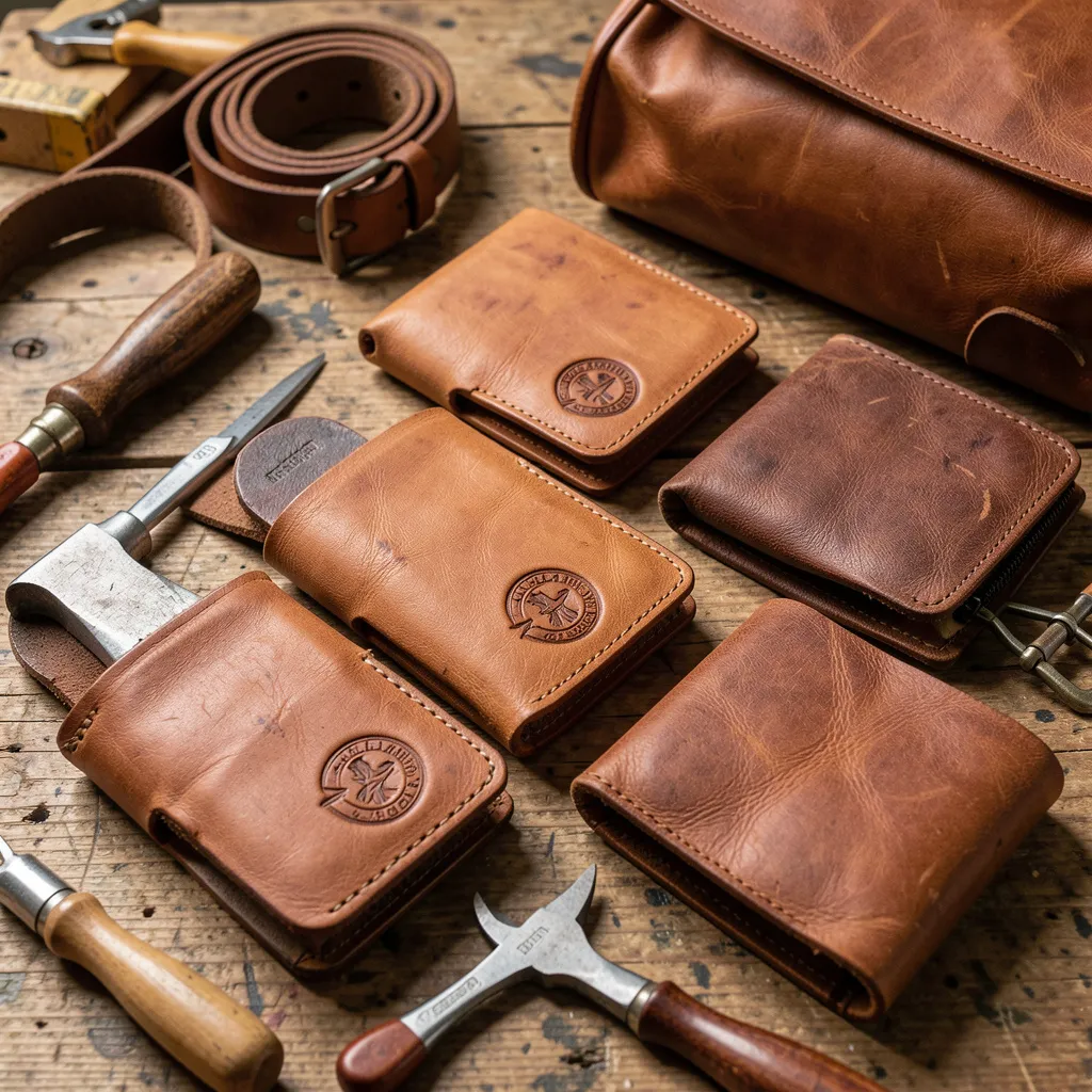 Leather patina aging process